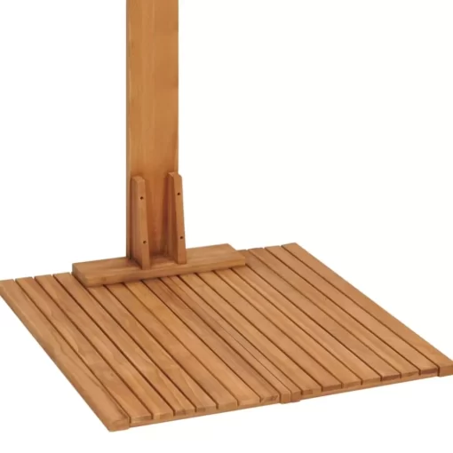 vidaXL Pool & Spa* Garden Shower 29.5"X29.5"X82.7" Solid Teak Wood