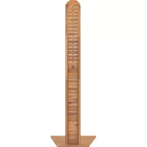 vidaXL Pool & Spa* Garden Shower Solid Teak 27.6"X29.5"X80.3"