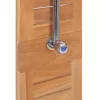 vidaXL Pool & Spa* Garden Shower Solid Teak 27.6