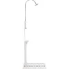 vidaXL Pool & Spa* Garden Shower White Wood