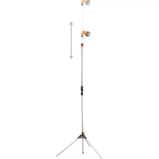 vidaXL Pool & Spa* Garden Shower With Tripod 87" Aluminum