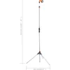 vidaXL Pool & Spa* Garden Shower With Tripod 87