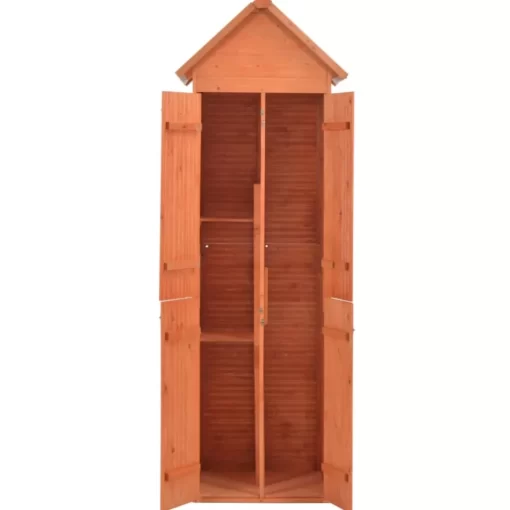 vidaXL Lawn & Garden* Garden Storage Shed 28"X23.6"X83.9" Wood