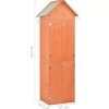 vidaXL Lawn & Garden* Garden Storage Shed 28