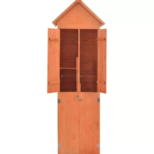 vidaXL Lawn & Garden* Garden Storage Shed 28"X23.6"X83.9" Wood