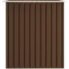 vidaXL Lawn & Garden* Garden Storage Shed Brown 101.2