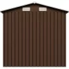 vidaXL Lawn & Garden* Garden Storage Shed Brown 80.3