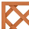 vidaXL Lawn & Garden* Garden Trellis Planter Orange 19.7