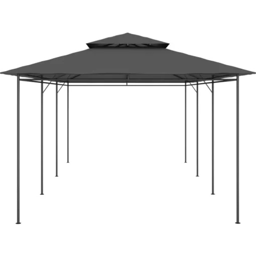 vidaXL Lawn & Garden* Gazebo 236.2"X117.3"X106.3" Anthracite