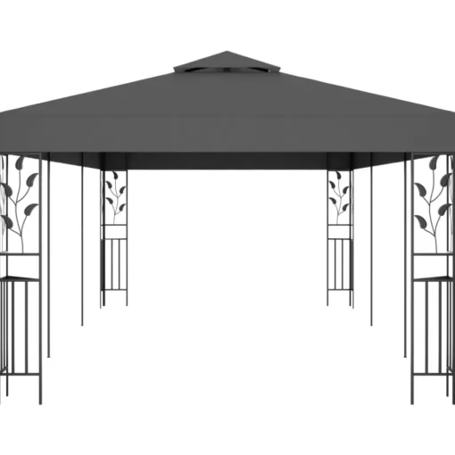 vidaXL Lawn & Garden* Gazebo 9.8'X19.6' Anthracite