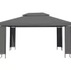 vidaXL Lawn & Garden* Gazebo Anthracite 118.1