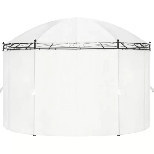 vidaXL Lawn & Garden* Gazebo Cream White 208.7"X137.8"X104.3"