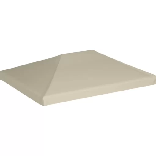 vidaXL Lawn & Garden* Gazebo Top Cover 1 Oz/Ft² 13.1'X9.8' Beige