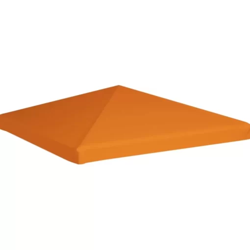 vidaXL Lawn & Garden* Gazebo Top Cover 1 Oz/Ft² 9.8'X9.8' Orange