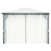 vidaXL Lawn & Garden* Gazebo With Curtain 118.1