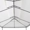 vidaXL Lawn & Garden* Gazebo With Curtains 236.2