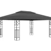 vidaXL Lawn & Garden* Gazebo With Double Roof 118.1