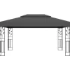 vidaXL Lawn & Garden* Gazebo With Double Roof 118.1