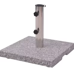 vidaXL Lawn & Garden* Granite Parasol Base Umbrella Holder 44 Lb