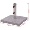 vidaXL Lawn & Garden* Granite Parasol Base Umbrella Holder 44 Lb