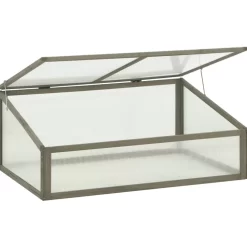 vidaXL Lawn & Garden* Greenhouse 39.4"X25.6"X15.7" Firwood