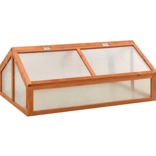 vidaXL Lawn & Garden* Greenhouse 47.2"X31.5"X19.7" Firwood