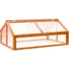 vidaXL Lawn & Garden* Greenhouse Brown 44.8