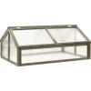 vidaXL Lawn & Garden* Greenhouse Gray 44.8