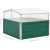 vidaXL Lawn & Garden* Greenhouse Green 39.4