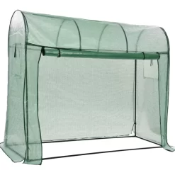 vidaXL Lawn & Garden* Greenhouse With Zippered Door 78.7"X31.5"X66.9"