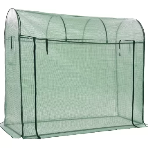 vidaXL Lawn & Garden* Greenhouse With Zippered Door 78.7"X31.5"X66.9"