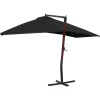 vidaXL Lawn & Garden* Hanging Parasol With Wooden Pole 157.5