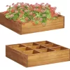 vidaXL Lawn & Garden* Herb Garden Raised Bed Solid Wood Acacia 23.6