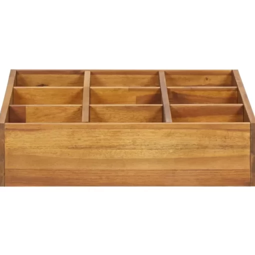 vidaXL Lawn & Garden* Herb Garden Raised Bed Solid Wood Acacia 23.6"X23.6"X5.9"