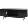 vidaXL Tv Benches & Tv Stands* High Gloss Tv Stand Black 47.2