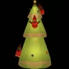 vidaXL Decor* Inflatable Christmas Tree With Leds 196.9