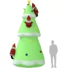 vidaXL Decor* Inflatable Christmas Tree With Leds 196.9