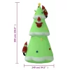 vidaXL Decor* Inflatable Christmas Tree With Leds 196.9