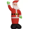 vidaXL Decor* Inflatable Santa Claus With Leds 16 Ft