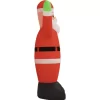 vidaXL Decor* Inflatable Santa Claus With Leds 16 Ft