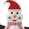 vidaXL Decor* Inflatable Snowman With Leds 8 Ft