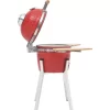 vidaXL Kitchen & Dining* Kamado Barbecue Grill Smoker Ceramic 29.9