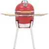 vidaXL Kitchen & Dining* Kamado Barbecue Grill Smoker Ceramic 29.9