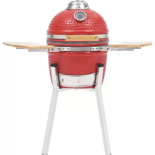 vidaXL Kitchen & Dining* Kamado Barbecue Grill Smoker Ceramic 29.9"