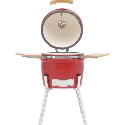 vidaXL Kitchen & Dining* Kamado Barbecue Grill Smoker Ceramic 31.9"