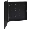 vidaXL Business & Home Security* Key Box With Magnetic Board Black 13.8