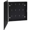 vidaXL Business & Home Security* Key Box With Magnetic Board Black 13.8