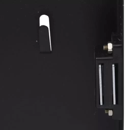 vidaXL Business & Home Security* Key Box With Magnetic Board Black 13.8"X13.8"X2.2"