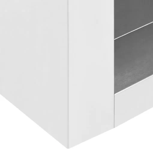 vidaXL Kitchen & Dining* Kitchen Wall Cabinet 35.4"X15.7"X19.7" Stainless Steel