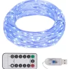 vidaXL Decor* Led String With 150 Leds Blue 49.2'